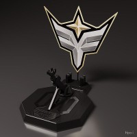 THE合体 DX  BRAVERN/布雷邦专用展示底座