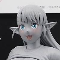 精灵小姐瘦不了。 绘留札