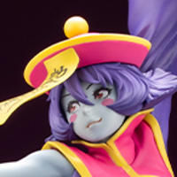 美少女雕像  恶魔战士美少女 泪泪