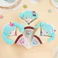 虚拟歌手系列01 初音未来 松软系列 可丽饼玩偶吊饰 A/B/C