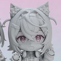 粘土人 hololive 茸茸·阿比斯加德