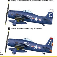 编号：87269  1/72 军用飞机系列 美国 F8F-2“熊猫”战斗机
