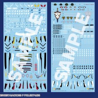 V.F.G. MC-19 超时空要塞F VF-25通用水贴套装