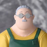 坂本日常 小坐系列奖品人偶 “坂本太郎”店长形态