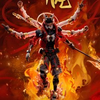 赛博封神系列 哪吒1/12可动人偶