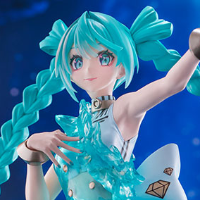 初音未来 BPEV 水晶藏品-翡翠-珍藏人偶