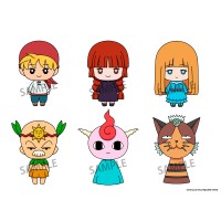 Nyokinto 咕噜咕噜魔法阵 挂件公仔