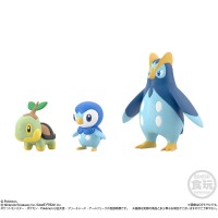 【标准单品贩售】19 宝可梦比例世界 神奥地区 树苗龟+波加曼+波皇子