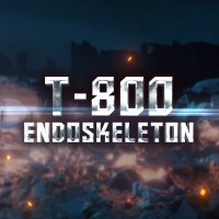 Build Art Masterline 终结者2 T-800 终结者金属骷髅
