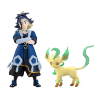 宝可梦比例世界 洗翠地区 刚石与叶伊布