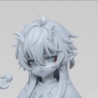 RISE UP+系列 崩坏：星穹铁道 小不点猫猫系列手办 丹恒・饮月