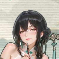 墨婉清-书法娘