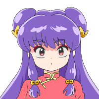 乱马1/2动画版 压泡面人偶-珊璞-