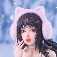 雪地水蜜桃比基尼美少女 1/4雕像