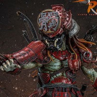 《异形大战铁血战士》赤鬼武士铁血战士1:6比例珍藏人偶（展会限定特别版）