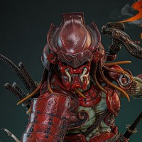 《异形大战铁血战士》赤鬼武士铁血战士1:6比例珍藏人偶