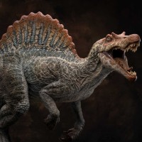 侏罗纪公园3：棘龙 1:12 比例模型