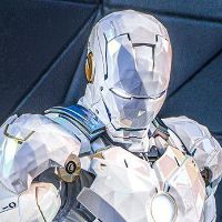 《钢铁侠2》钢铁侠Mark4(极地几何版) 1:6比例合金珍藏人偶