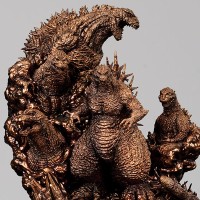 哥斯拉 五大遗产 青铜色版