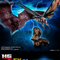 HG D+ EX01 魔斯拉&拉顿&魔斯拉幼虫套装 HG D+ EX01 魔斯拉&拉顿&魔斯拉幼虫套装