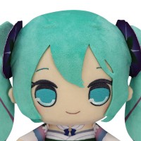 初音未来 圆滚滚大毛绒玩偶 牵牛花