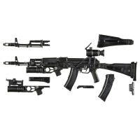 小军械库 LA117 AK74M自动步枪+GP25枪挂式榴弹发射器