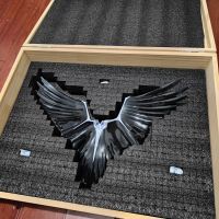 给模型做了个漂亮个包装盒～