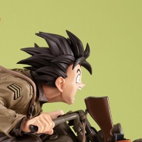 DESKTOP REAL McCOY EX 龙珠Z 孙悟空 与 军用摩托车