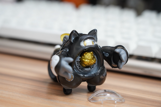 LUNCH BOX 小浣熊电车拼装模型 熊丸 黑丸拆箱记录