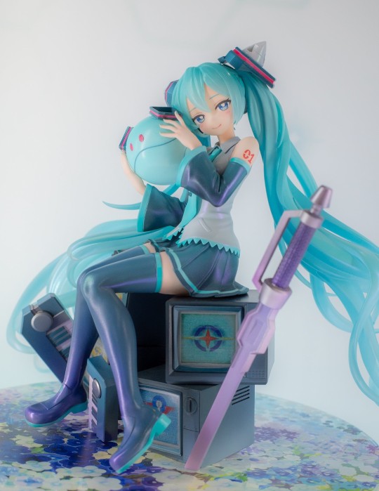 【展品】MH Lucrea  初音未来·00高达形态
