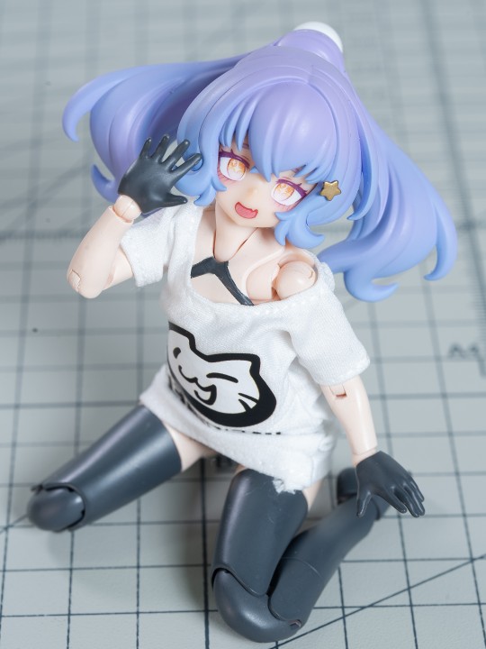 拍了一个兔兔便服