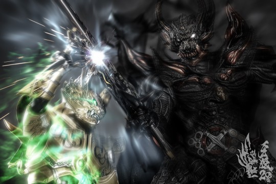 真骨雕牙狼周年纪念版