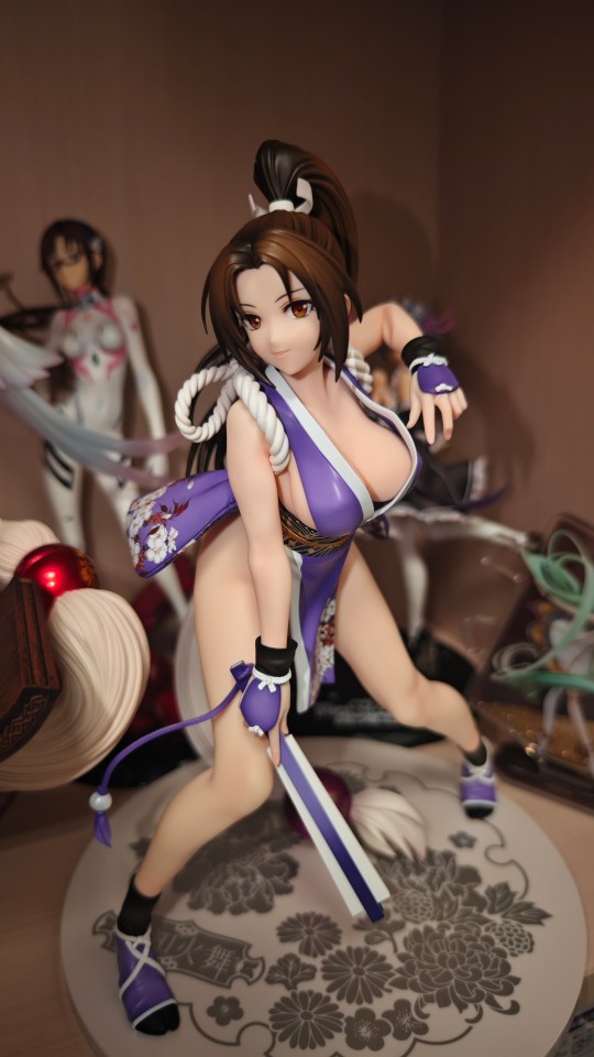 妹妹说紫色很有韵味，很大的一只