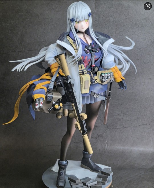 少女前线-HK416 涂装留档