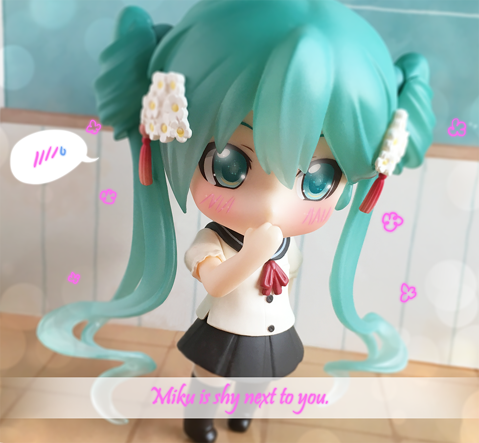 粘土人 #381-a VOCALOID 初音未来 水手服