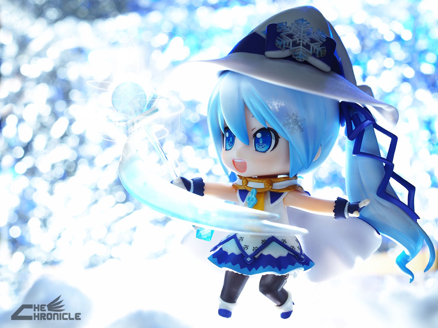 粘土人 #380 初音未来 & 兔子・雪根 雪版本2014
