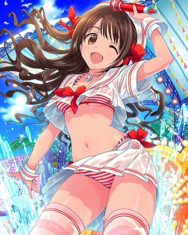 偶像大师灰姑娘女孩 岛村卯月 Hajikete♪Summer Ver.