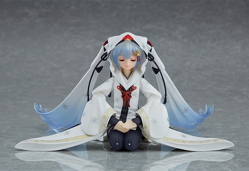 figma#EX-45 VOCALOID 丹顶鹤 雪初音 巫女ver.