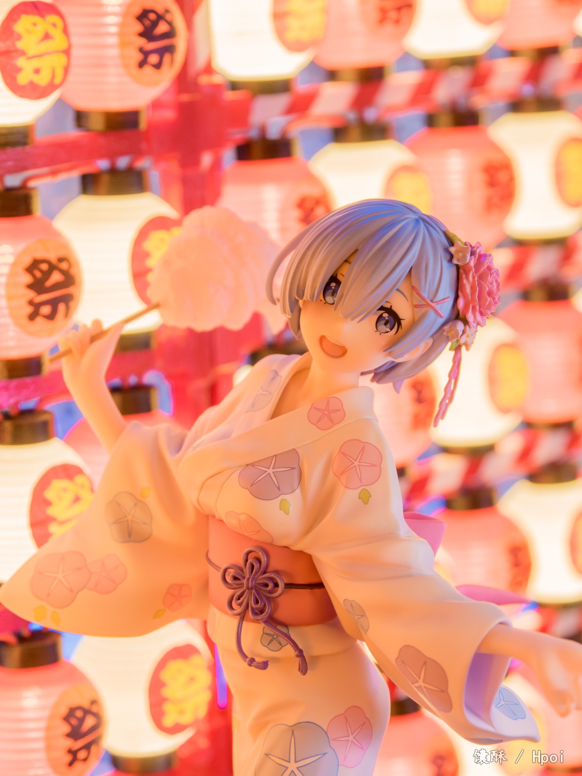 蕾姆浴衣-灯笼墙