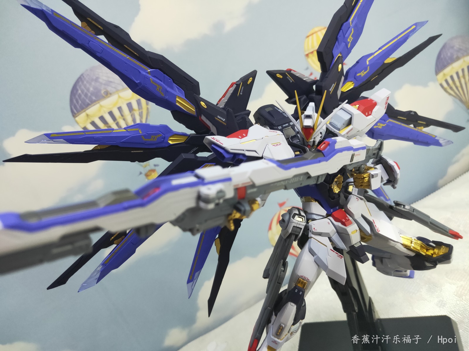 METAL BUILD 机动战士高达SEED DESTINY ZGMF-X20A 强袭自由高达 Soul Blue Ver.