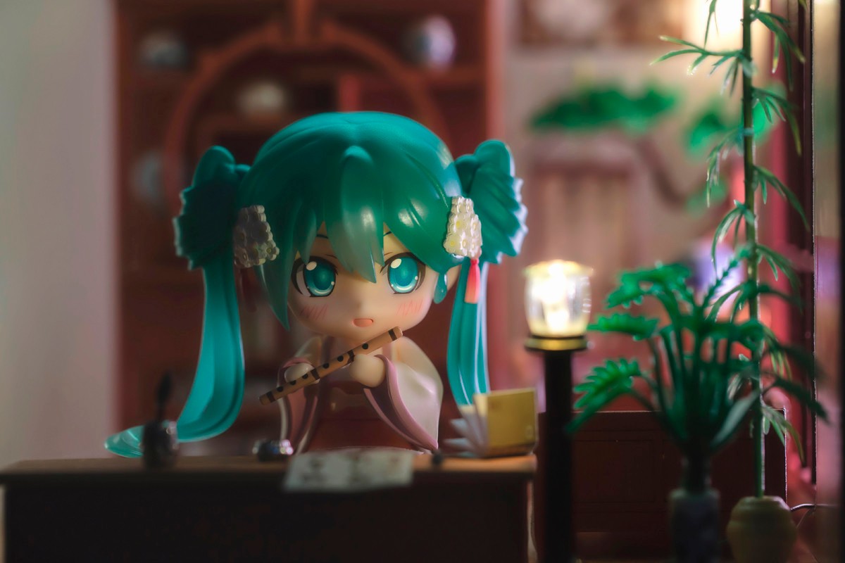 粘土人#539 初音未来 中秋明月