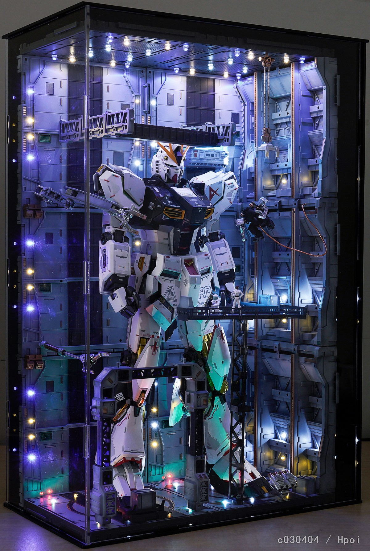 METAL STRUCTURE 解体匠機 RX-93 牛高达 全展示（二）——模型摄影