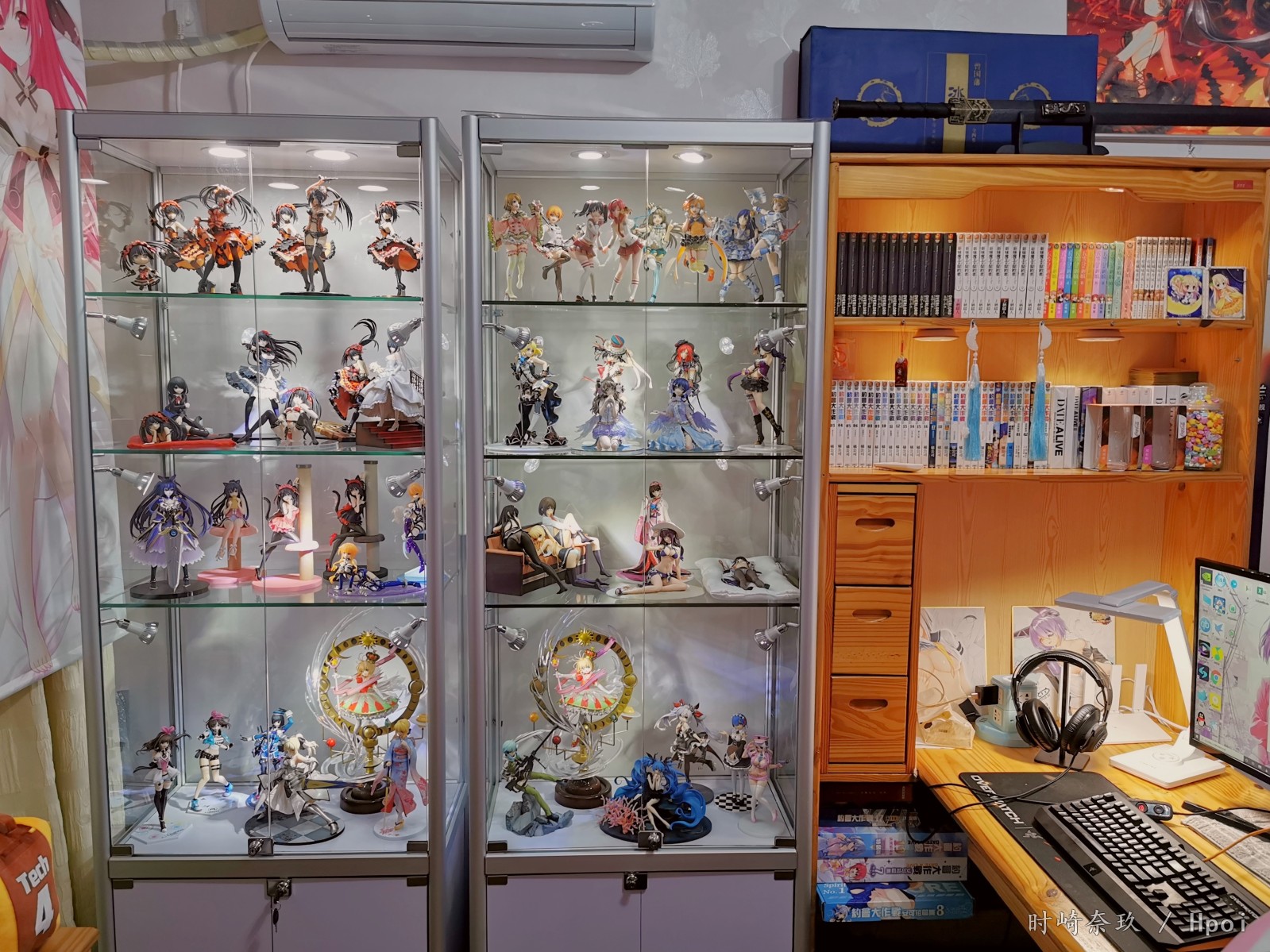 新添加了一个手办柜～