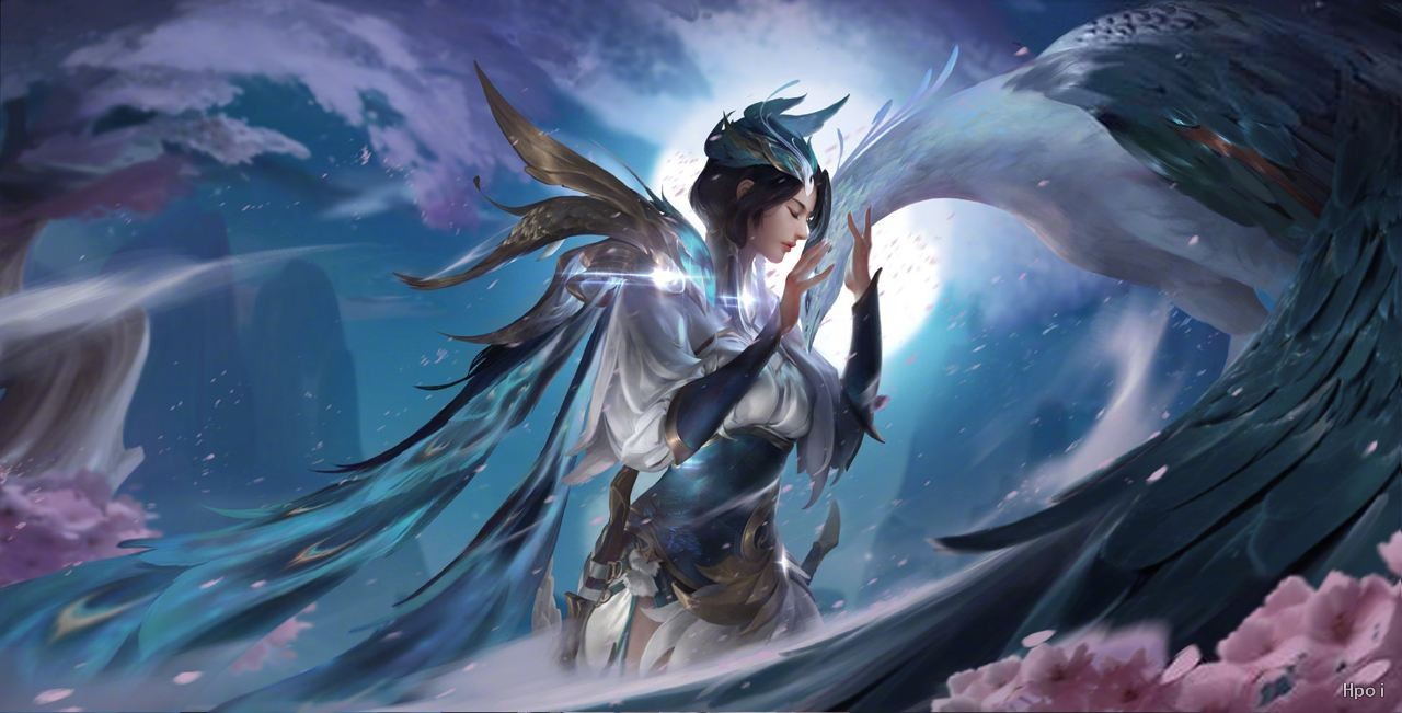 王者荣耀 云霓雀翎 虞姬