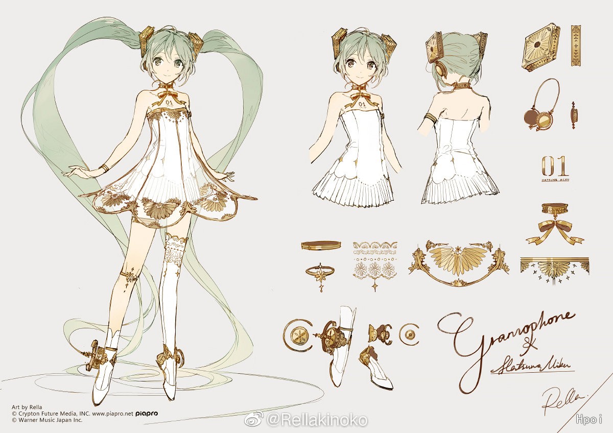 粘土人#1538 初音未来 交响乐 5周年纪念