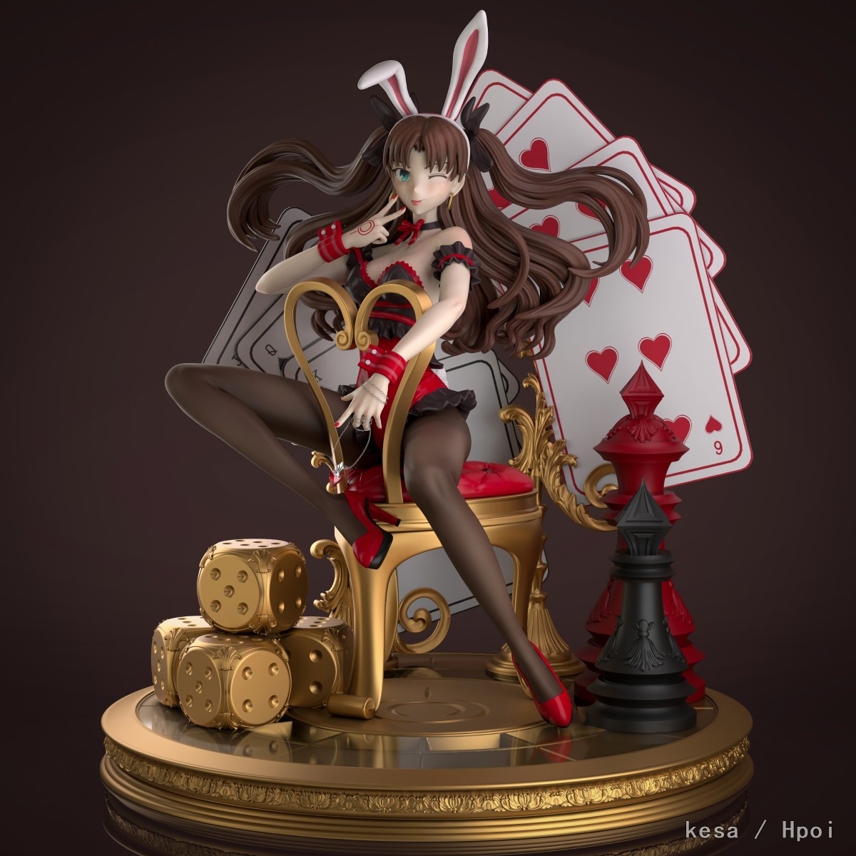 远坂凛 兔女郎
