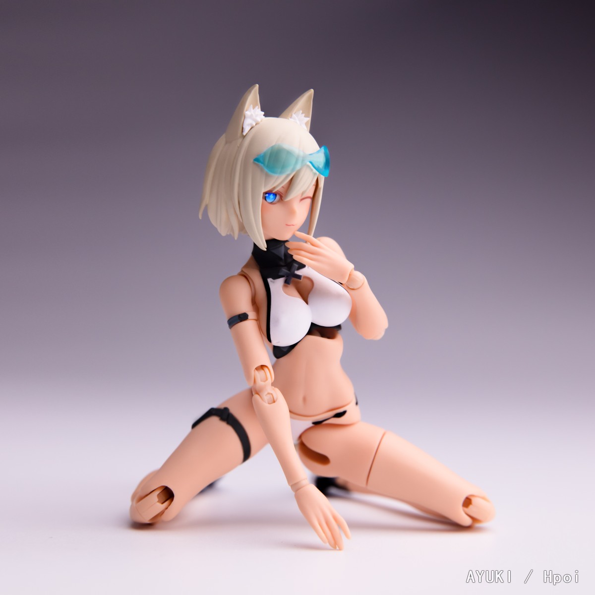 蜗之壳 水着狼妹