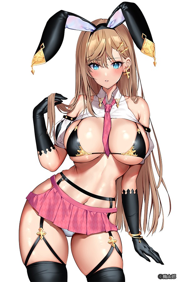 辣妹兔女郎