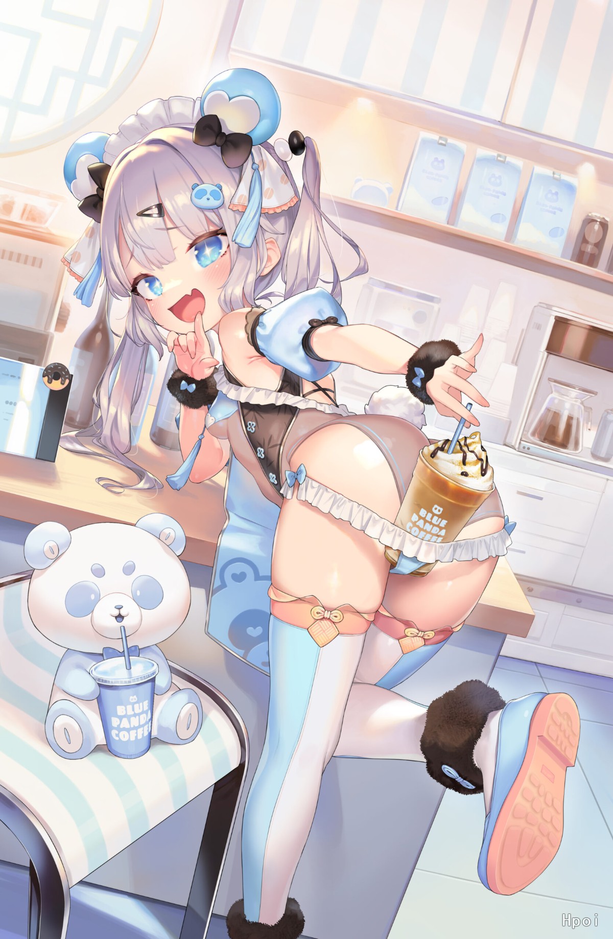蓝熊猫咖啡
