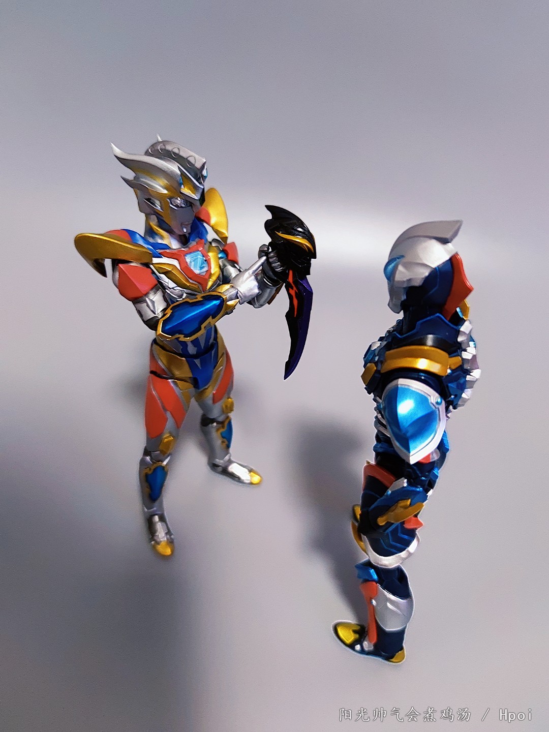 泽塔德尔塔天爪shf，究极闪耀光辉赛罗shf